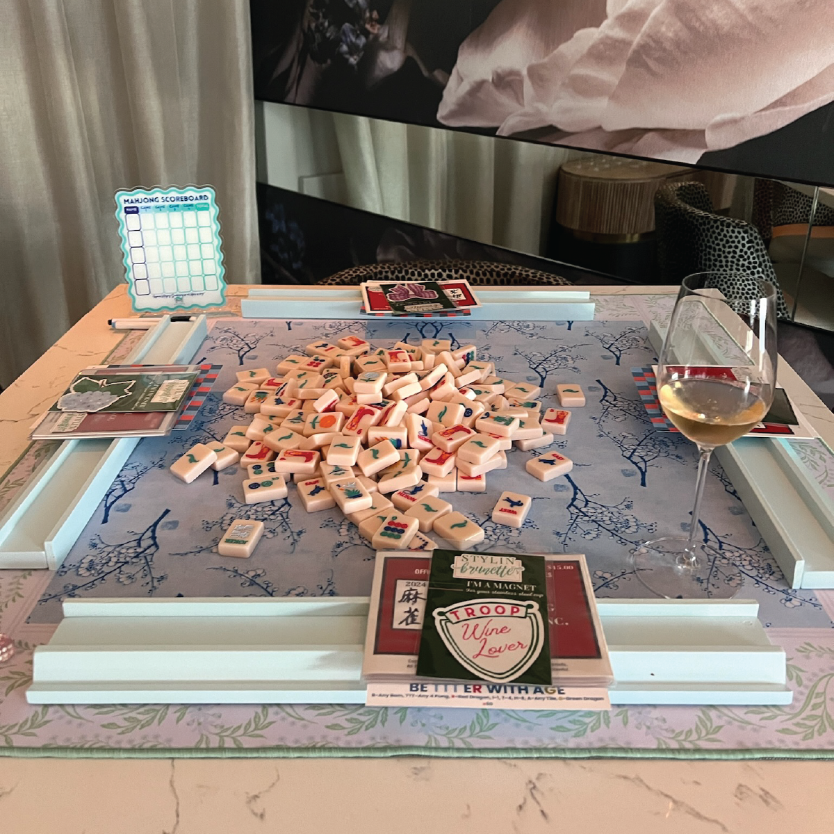 Mahjong Event Ticket - August 24th @ 55Seventy Private Wine Club