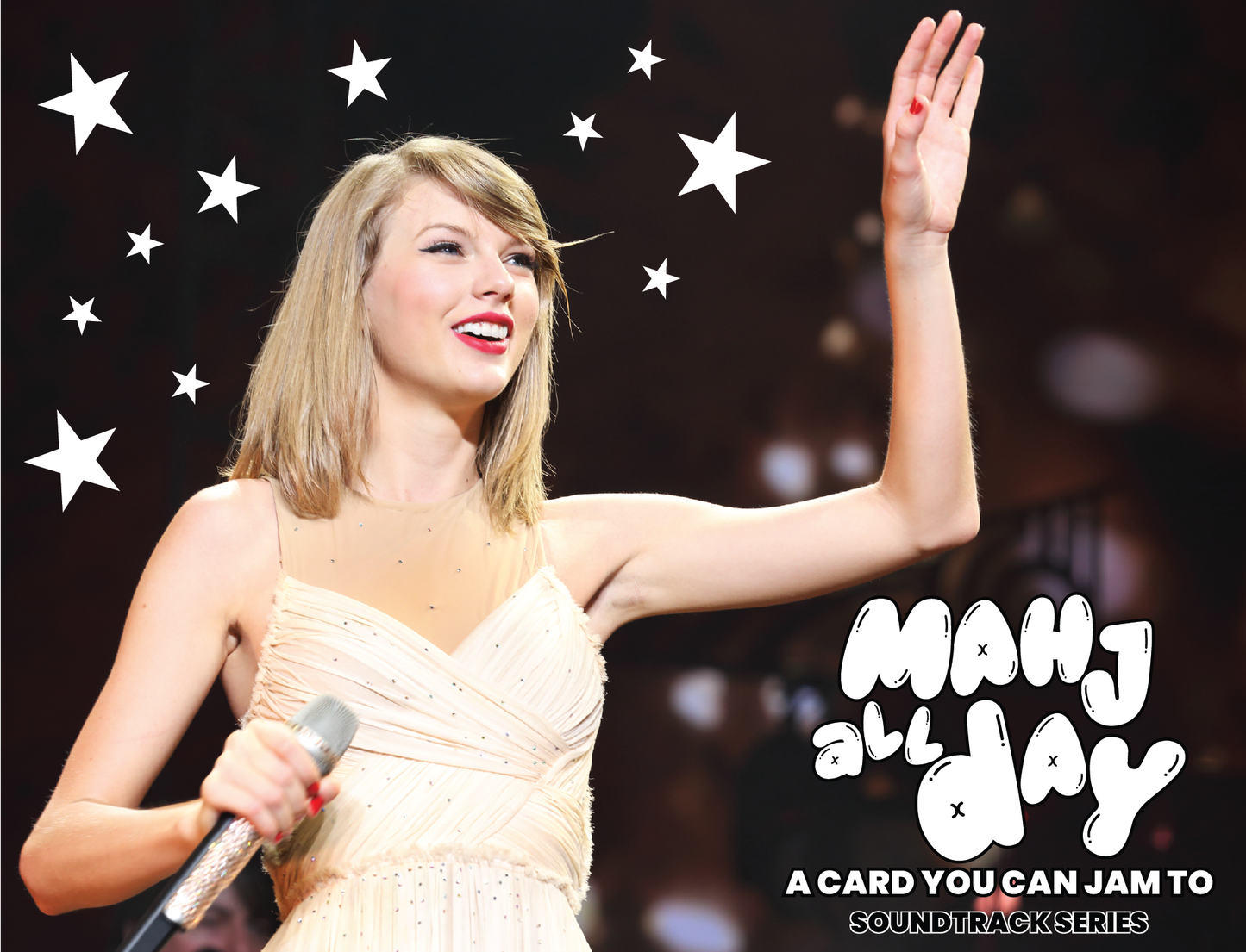 Taylor Swift Inspired Alternative Mahjong Playing Card