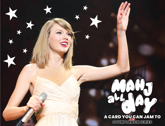 Taylor Swift Inspired Alternative Mahjong Playing Card