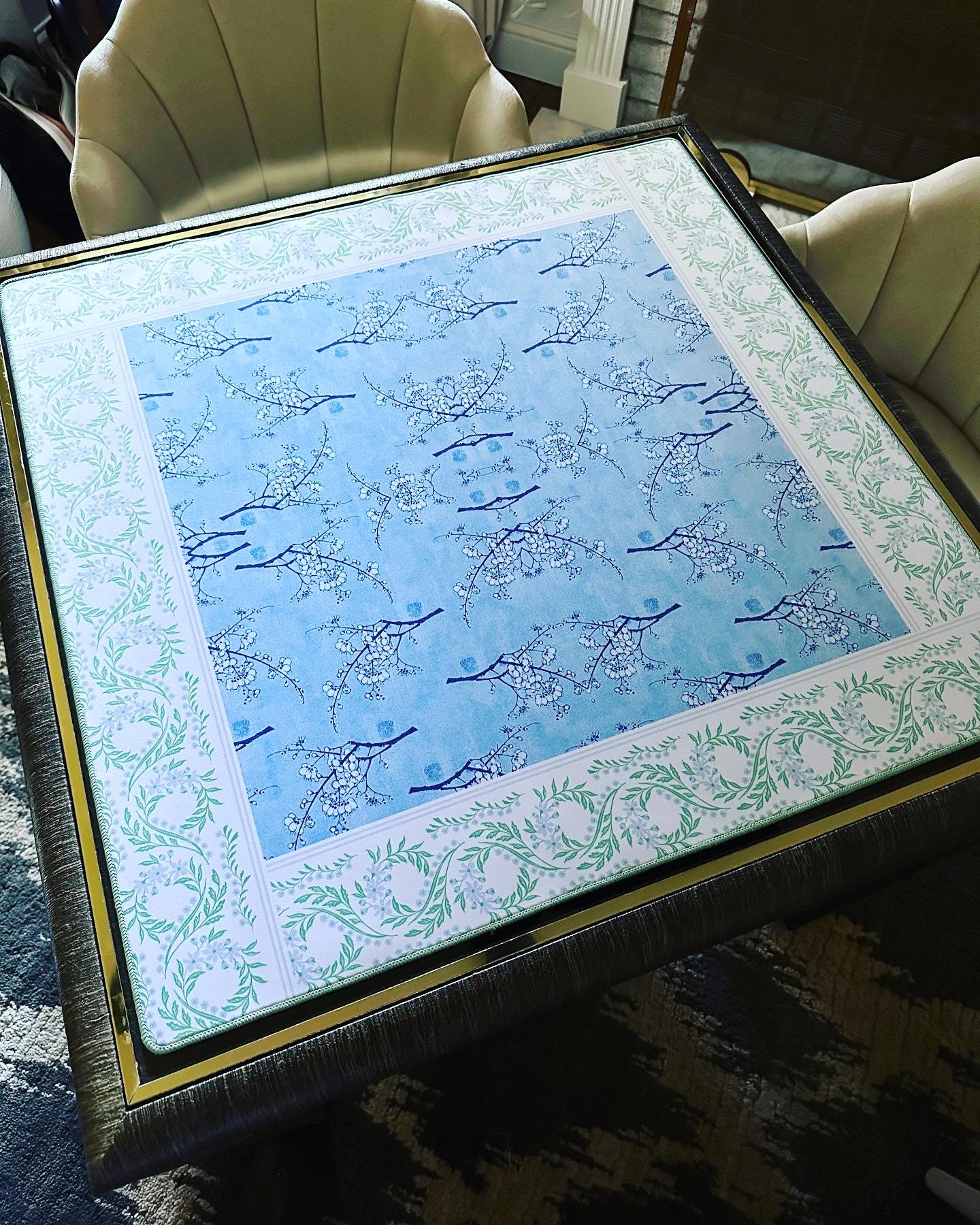 Blossom Mahjong Mat