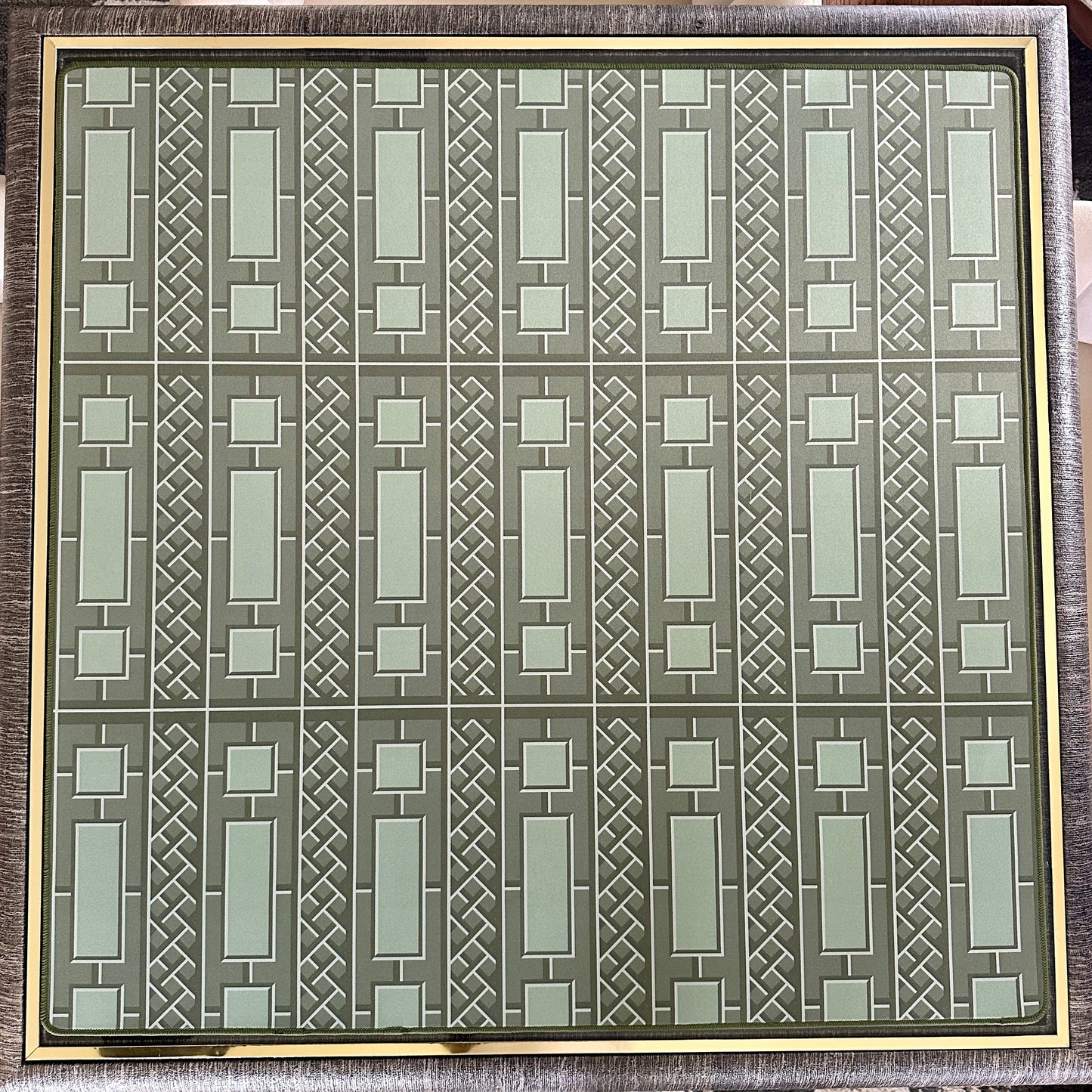 Emerald Trellis Mahjong Mat