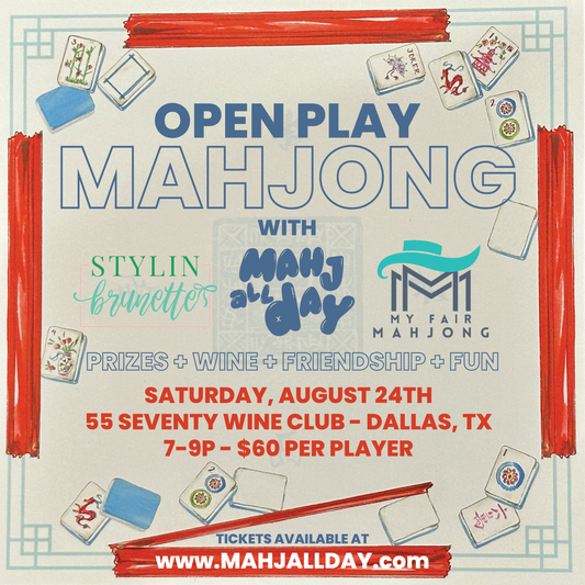 Mahjong Event Ticket - August 24th @ 55Seventy Private Wine Club