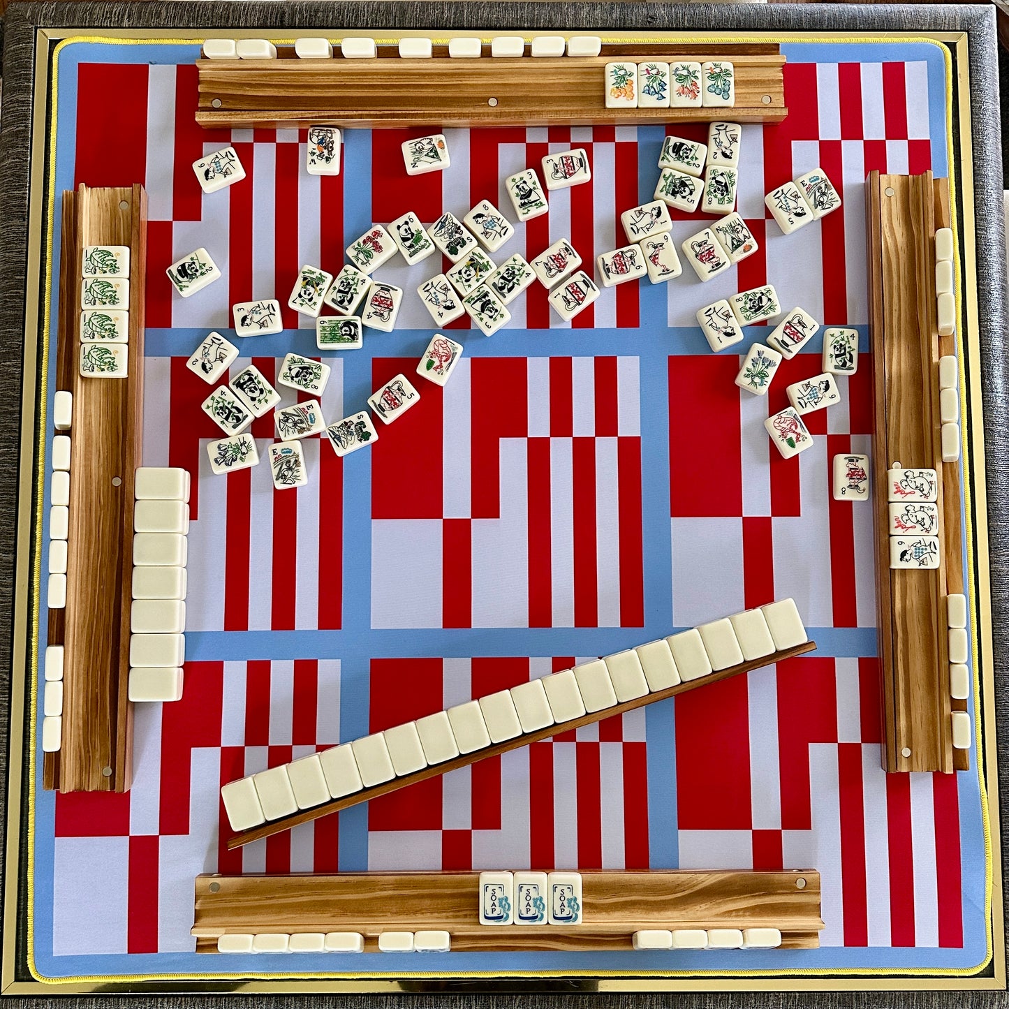 Domino Mahjong Mat